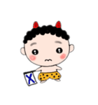はじめまして、うちのおにくんです。（個別スタンプ：4）