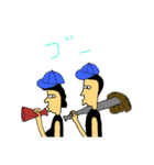 一筆よしお③（個別スタンプ：4）