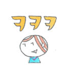 上級者向け。韓国語だけスタンプ（個別スタンプ：3）