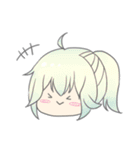 アホ毛のガールズ 2（個別スタンプ：17）