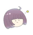 アホ毛のガールズ 2（個別スタンプ：18）