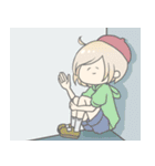 アホ毛のガールズ 2（個別スタンプ：29）