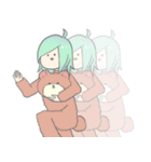 アホ毛のガールズ 2（個別スタンプ：31）