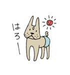 痩せたフレンチブル（個別スタンプ：1）