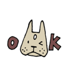 痩せたフレンチブル（個別スタンプ：7）