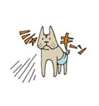 痩せたフレンチブル（個別スタンプ：28）