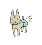 痩せたフレンチブル（個別スタンプ：32）