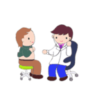 健康診断（個別スタンプ：8）
