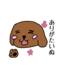 ぺろわんちゃんスタンプ！（個別スタンプ：5）