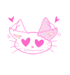 ファンシーねこ。（個別スタンプ：2）