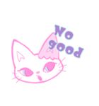 ファンシーねこ。（個別スタンプ：5）