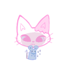 ファンシーねこ。（個別スタンプ：8）