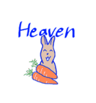 うさぎとどうぶつとせいかつ（個別スタンプ：9）