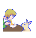 うさぎとどうぶつとせいかつ（個別スタンプ：31）
