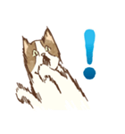 ビビリ猫スタンプ（個別スタンプ：6）