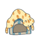 ゆるカラフルなねこ（個別スタンプ：12）