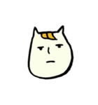 謎のねこのゆるいスタンプ。（個別スタンプ：26）