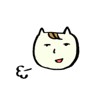 謎のねこのゆるいスタンプ。（個別スタンプ：27）