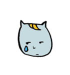 謎のねこのゆるいスタンプ。（個別スタンプ：39）