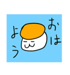 顔があるお寿司スタンプ（個別スタンプ：2）