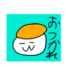 顔があるお寿司スタンプ（個別スタンプ：24）