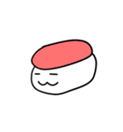 顔があるお寿司スタンプ（個別スタンプ：39）