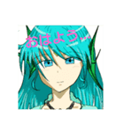 オリキャラあいさつスタンプ（個別スタンプ：1）