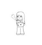 はしまりのらくがきスタンプだぜ（個別スタンプ：13）