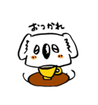 しろコアラ 2（個別スタンプ：2）