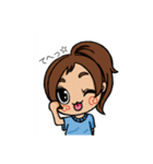 我が家の三姉妹(日常)スタンプ（個別スタンプ：2）