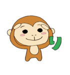 ゆるいどうぶつたちとでか文字スタンプ（個別スタンプ：7）