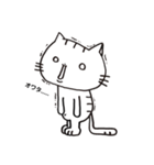 モノクロ Neko 時々 いぬ（個別スタンプ：1）