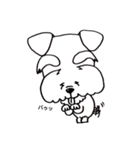 モノクロ Neko 時々 いぬ（個別スタンプ：5）