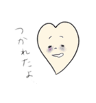 シンプル ハートちゃんスタンプ（個別スタンプ：18）
