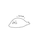 ダラダラするあざらし（個別スタンプ：5）