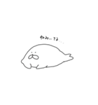 ダラダラするあざらし（個別スタンプ：22）