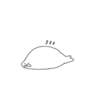 ダラダラするあざらし（個別スタンプ：23）
