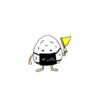 マスクおにぎり。（個別スタンプ：5）