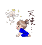 推しを応援する女の子のスタンプ（個別スタンプ：8）