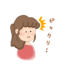 営業女子の日常会話（個別スタンプ：35）