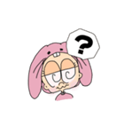 人間ウサギ(敬語)（個別スタンプ：20）