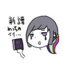 メタルお姉さん（個別スタンプ：6）