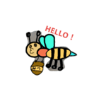 かわいい（？）昆虫スタンプ（個別スタンプ：1）