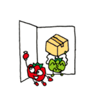 完熟トマト新聞のスタンプ①（個別スタンプ：12）