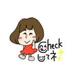ふみよちゃんスタンプ（個別スタンプ：4）
