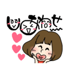 ふみよちゃんスタンプ（個別スタンプ：6）