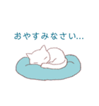しろいねこのピピ（個別スタンプ：10）