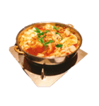 実写 食べ物 おなかすきました…！（個別スタンプ：1）