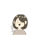ちょっと毒舌なオンナ（個別スタンプ：2）