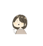 ちょっと毒舌なオンナ（個別スタンプ：3）